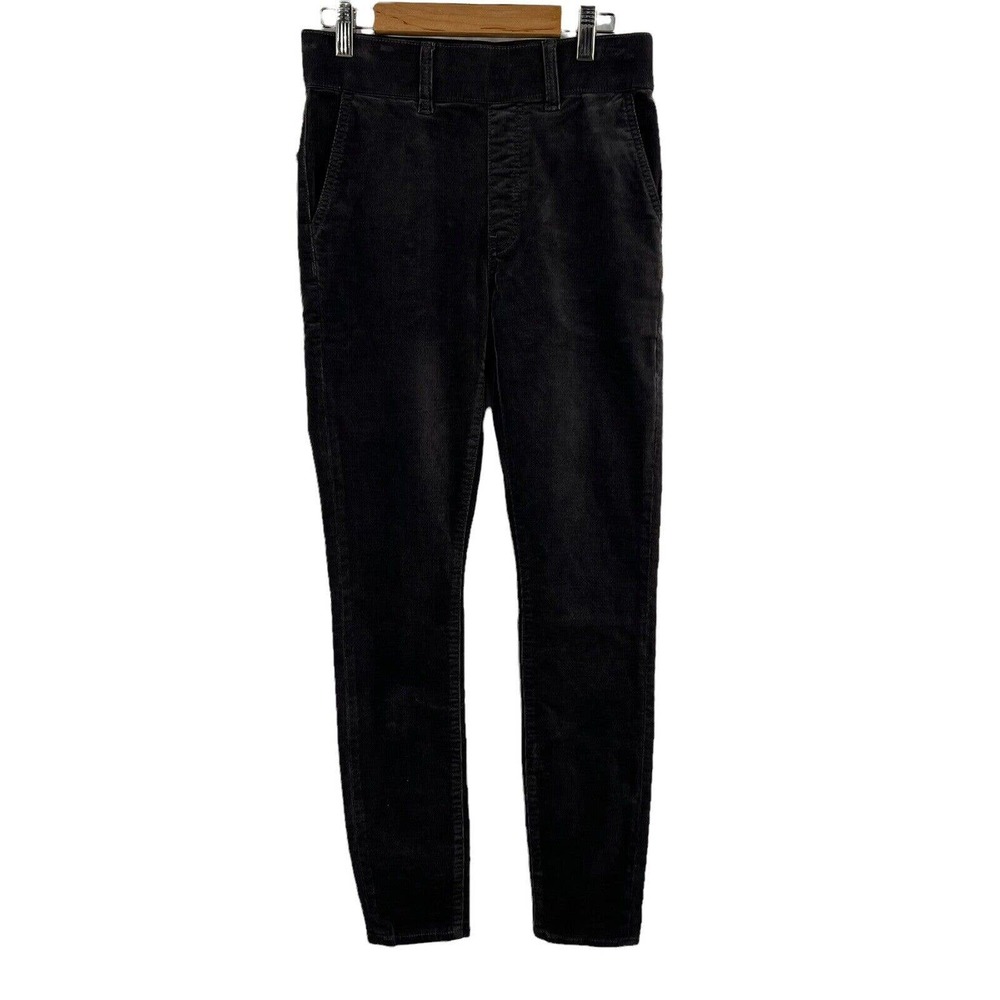 Juicy Couture Pull On Corduroy Gray Skinny Jeans Size 26